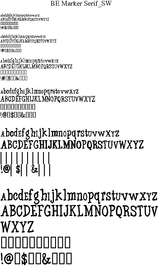 Font Preview Image